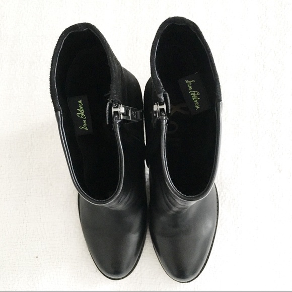 sam edelman reyes mixed leather bootie - Picture 4 of 8